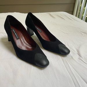 Unique Black Heeels